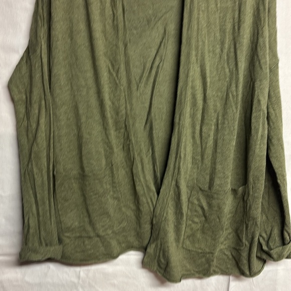 Billabong Women’s Open Front Cardigan Sweater Green Size Small - Picture 5 of 6